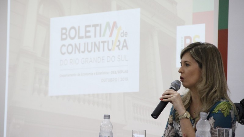 Estudo foi apresentado pela chefe da Divisão de Indicadores Estruturais do DEE, Vanessa Sulzbach
