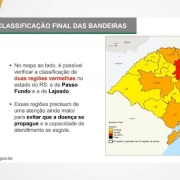 Modelo por cores para definir situação de cada região foi apresentado pelo governador Leite e pela secretária Leany