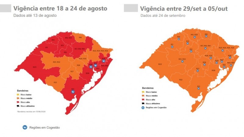 Comparação do momento mais crítico, na 15ª rodada, até agora, mostra avanço nos indicadores do Distanciamento Controlado