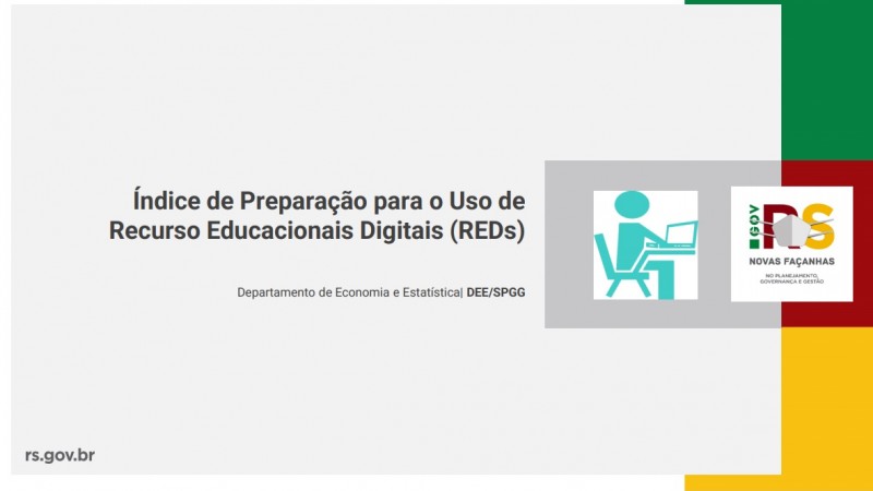 Capa estudo índice de preparação para uso de recursos educacionais digitais REDs
