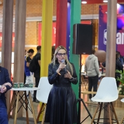 A titular da SPGG, Danielle Calazans, e o secretário de Turismo, Ronaldo Santini, acompanharam os resultados do estudo inédito